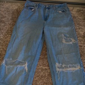 Forever 21 Ripped Jeans